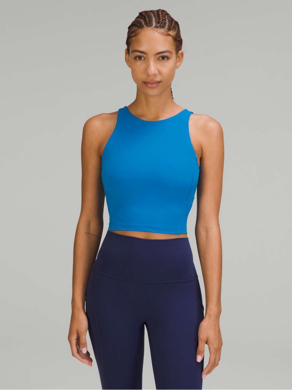Lululemon Align High Neck Tank in Poolside Blue